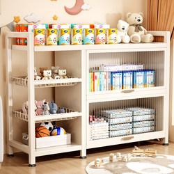 Children's Toy Storage Cabinet, Baby Feeding Table, Baby Products Storage Rack, Floor-Standing Multi-Layer Organizer, Snack Storage Cabinet