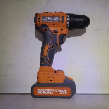 IRONBOY 리튬 이온 브러시리스 충전식 전기 드릴 속도 조절 가능 정방향 및 역방향 다기능 가정용 권총 드릴 자동 잠금 드릴 척-