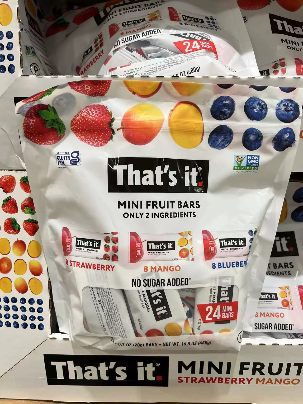 That's it Mini Fruit Bars, 24-count