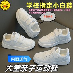 Children's Day Performance White Shoes 2026 Spring and Summer New Style Girls' Soft-Soled Sneakers Boys' Shoes Breathable Mesh Shoes Trendy