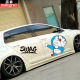 Doraemon car sticker large body door scratch hip -hop swag cute car stickers cartoon traffic sticker
