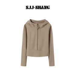 【Extraordinary Realm】Early Spring Clouds Skin-Friendly Touch Layered High-End Feel Sweatshirt Q137117P