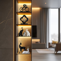 Modern Minimalist Home Living Room Tv Cabinet Decorations, Light Luxury High-End Niche Wine Cabinet Ornaments, Housewarming Gifts