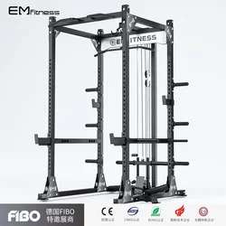 Multifunctional Home-Use Frame-Type Gantry Rack, Commercial Free Squat Rack, Gym Barbell Rack, Fitness Equipment Bench Press Rack