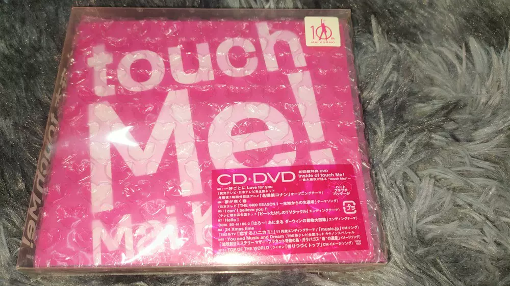 倉木麻衣touch Me！初回限定CD+DVD 日版仅拆原包装-Taobao