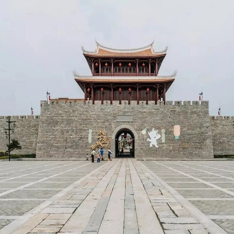 泉州石狮黄金海岸洛伽寺+永宁+安平桥+梧林古村落一日游
