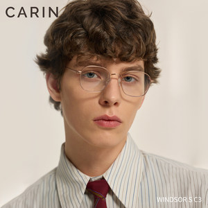 
CARIN glasses frame titanium men and women new thin frame WINDSOR high-end sense anti-blue light myopia can be matched with degree
