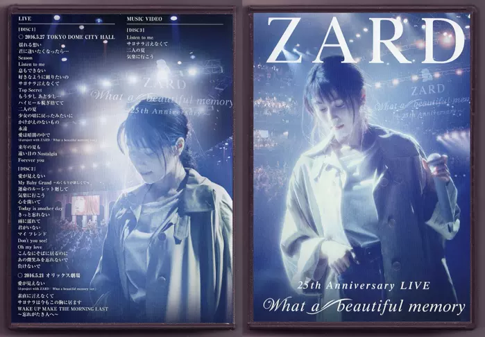 坂井泉水ZARD 25th Anniversary LIVE 25周年纪念演唱会(3DVD)-Taobao