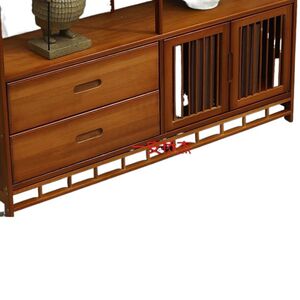 Hot selling XM Bogu rack solid wood Chinese bookshelf tea furniture wine cabinet flower rack partition cabinet living room decoration multi-layer floor-standing