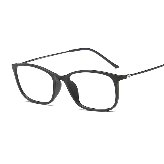 Literary and Art Super Light TR90 Eyeglass Frame Female Thin Korean Edition Trendy Flat Light Retro Round Face Fashion Large Frame Myopia Eyeglass Frame Male