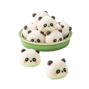 
Commercial Red Panda Bear Head White Rabbit Marshmallow Children's Soft Candy Cake Decoration Internet Celebrity Cartoon Animal Style