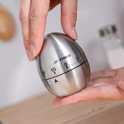 Timer Kitchen Alarm Clock Household Mechanical Stainless Steel Egg Cooking Timer Reminder Countdown Timer