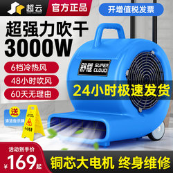 Super Cloud Blower Floor Dryer Commercial High-Power Household Floor Bathroom Toilet Powerful Dehumidifying Blower