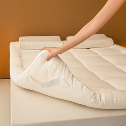 Soy Fiber Mattress Pad for Home Bedroom, All-Cotton Tatami Mattress Pad, Thickened Bedding Mattress