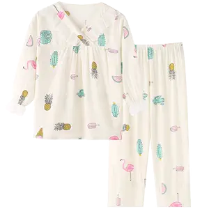 cotton pajamas parent-child long sleeve suit Latest Best Selling