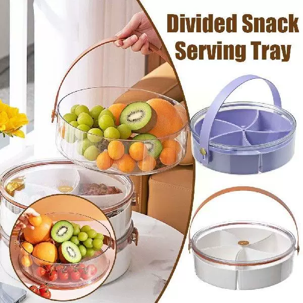 1/2PCS Divided Snackle Box Charcuterie Container For Snacks-Taobao