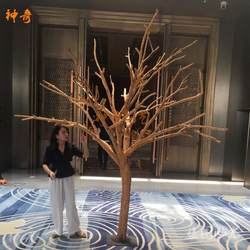 Artificial Dead Tree Large Decorative Branches Real Tree Trunk Fake Tree Cat Climbing Tree Prop Tree Wishing Tree Coffee Shop Decoration Branches
