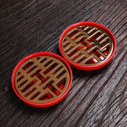 Wedding Soap Box Red Pair Soap Box Wedding Dowry Couple Ceramic Soap Holder Soap Dish Gift for New Couple