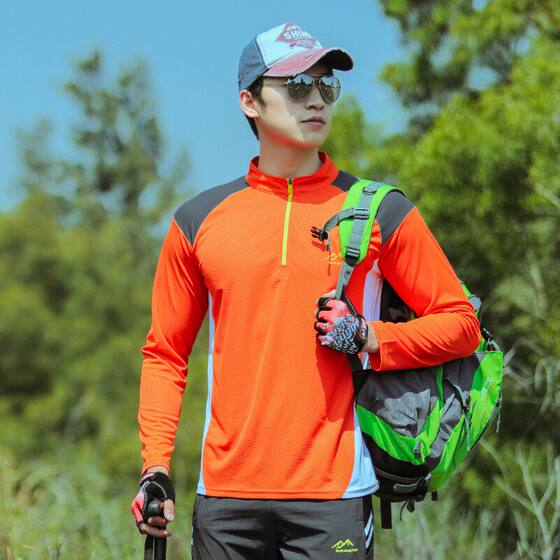 
Kailash Mint 2024 new outdoor mountaineering quick-drying clothing men's long-sleeved sports T-shirt hiking and running standing