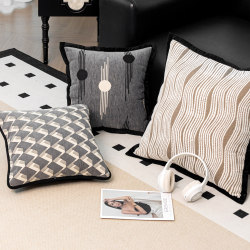 Light Luxury Modern Style Sofa Pillowcase for Girls, Special for Sleeping, Bedroom Cushion Pillowcase, Removable and Washable, High-End Feel Cover