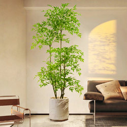 Artificial Flowers, Simulated Flowers, Living Room Green Plant Decorations, Indoor Large Floor-Standing Potted Plants, Landscaping, Artificial Trees, Artificial Plants