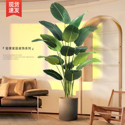 Artificial Flowers, Faux Flower Arrangements for Living Room, Simulated Plants for Indoor Decoration, High-End Luxury Artificial Greenery, Bird of Paradise
