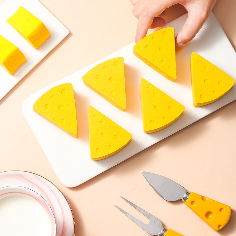 ZOEBABY Cheese Cheese Puff Sponge Треугольное красивое яйцо Супермягкая Q-эластичная нежная тональная основа для румян для влажного и сухого ухода