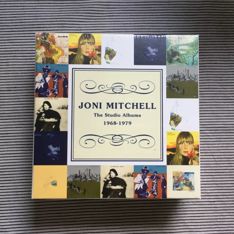 未開封 JONI MITCHELL STUDIO ALBUMS 10CD O版未拆Joni Mitchell –The Studio Albums 1968-1979 10CD压痕
