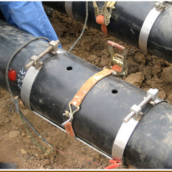 Polyurethane Insulation Pipe Connection Patching Electric Heating Fusion Sleeve Heat Shrink Tape Interface Pe Anti-Corrosion Electric Heating Fusion Sleeve