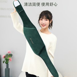 National Standard Hot Water Bottle for Warming the Stomach, Rechargeable Waist Warmer, Explosion-Proof Hot Water Bag, Plush Warm Baby, Female Warm Palace Hand Warmer