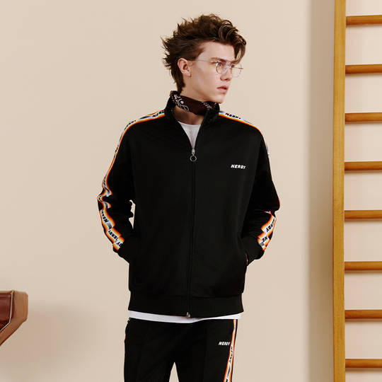 Nerdy Purple Polyester Jacket & Tracksuit - Fall 2020