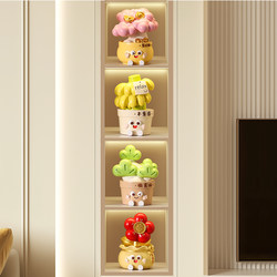 2025 New Cream-Style Wine Cabinet Ornaments, Living Room Tv Cabinet Decorations, Light Luxury Home Goods, Housewarming Gifts