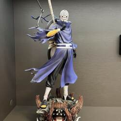 Otsutsuki Figure Naruto Sasuke Great Wave Uchiha White Mask Akatsuki Organization Series Statue Anime Two-Dimensional