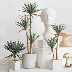 Dragon's Blood Tree Succulent Artificial Plant Green Plant Agave Artificial Potted Plant Dutch Iron Silk Plant Cafe Landscaping Green Plant