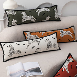 New Year Long Pillow Sofa Cushion Large Backrest Cushion Headboard Bed Pillowcase Cover Living Room Rectangular Cushion