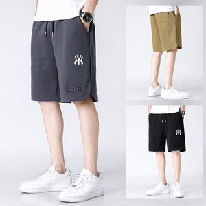 
Outlet counter large size cotton shorts men's summer new loose five-point pants men's sports casual pants beach pants