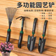 Gardening tools, small shovel, rake, household flowers, dig land, grow vegetables, beach, sea rushing set, succulent potted plant