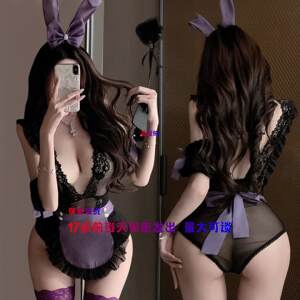 
Large size 200*0.5kg underwear sexy bunny girl uniform open crotch bed no need to take off men dating young people uniform