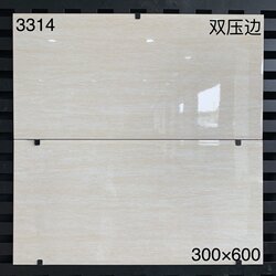 Beige Tiles 300X600 Wall Tiles for Living Room, Dining Room, Kitchen, Balcony, 400X800 Edge Tiles for Toilet and Bathroom