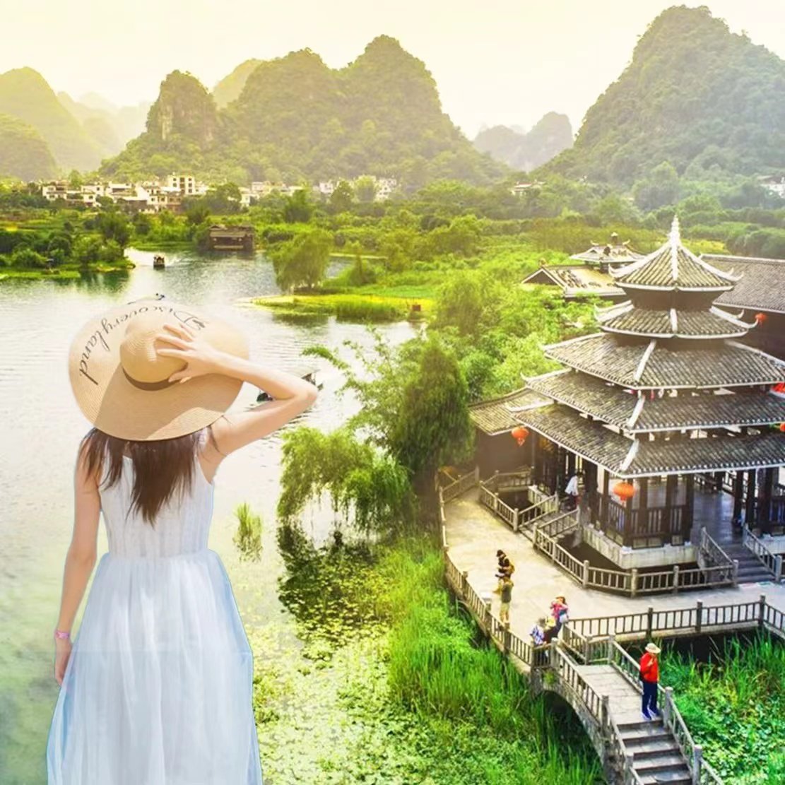 桂林旅游5天4晚漓江阳朔龙脊梯田遇龙河象山西街旅游攻略亲子跟团