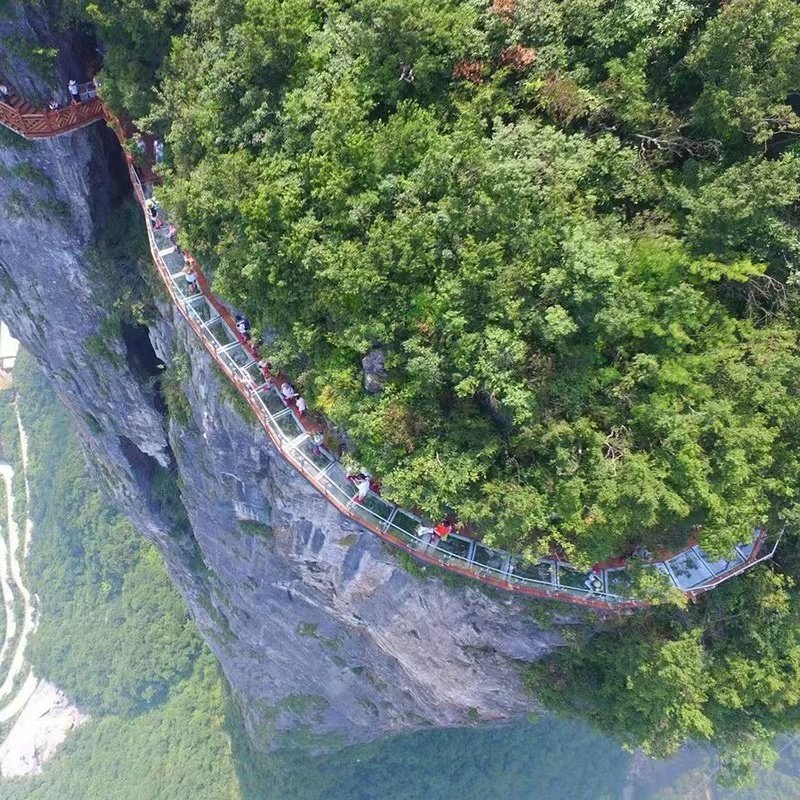 含高铁长沙张家界旅游4天3晚天门山大峡谷玻璃桥纯玩亲子四日跟团