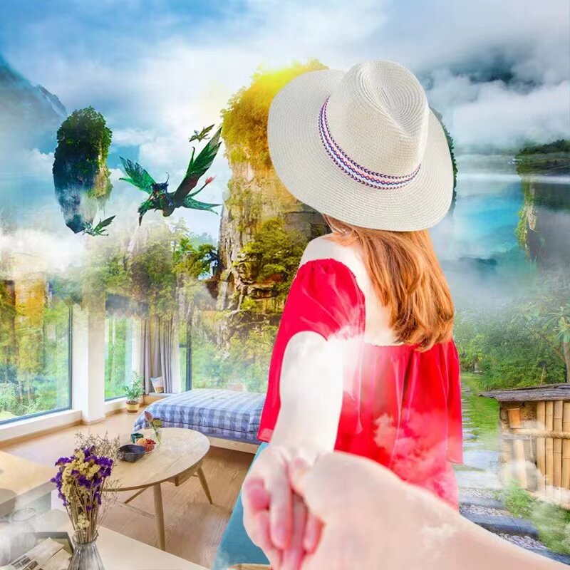 飞机往返湖南长沙张家界5天4晚森林公园天门山凤凰古城五日跟团游