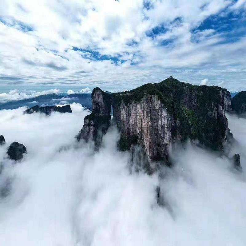 飞机往返—张家界旅游6天5晚森林公园天门山玻璃桥凤凰古城跟团游