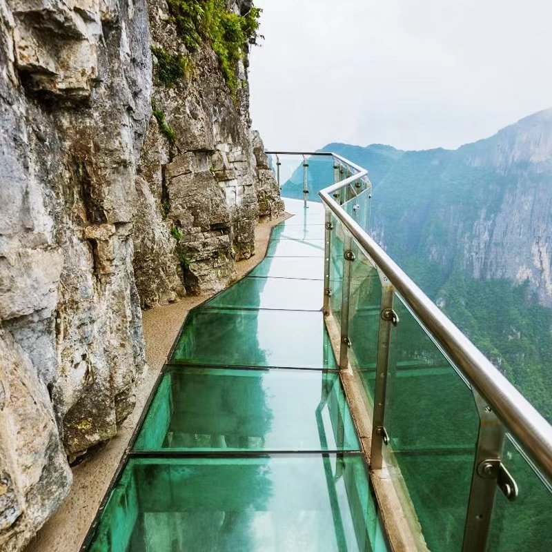 高铁往返湖南张家界旅游4天3晚跟团游玻璃桥大峡谷天门山凤凰古城