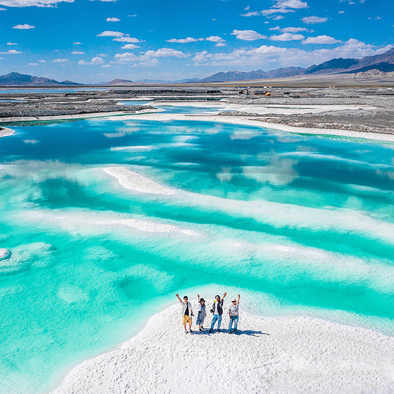 含门票西北青甘大环线旅游青海西宁7天6晚黑独山察尔汗盐湖跟团游