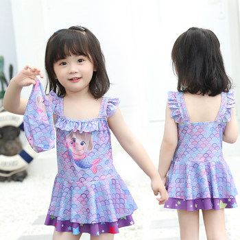Girls' skirt swimsuit, baby, baby, fast dry
