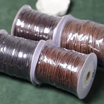 Handmade wax rope DIY leather rope does not fade and does not break easily