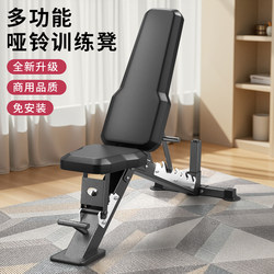 Commercial Dumbbell Bench, Professional Fitness Equipment, Multi-Functional Sit-Up Training Bench, Home Indoor Bench Press Fitness Chair