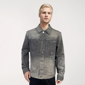 
[Same style in shopping malls] PLEIKPHOLPPE2024 spring new trendy and versatile fashionable men's denim jacket