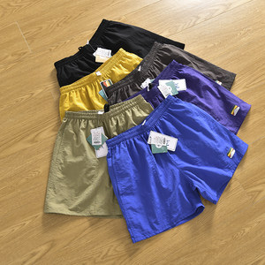 Summer BI backup! Cool and breathable! Summer casual quick drying candy colored beach shorts trend for men and women in foreign trade factories
